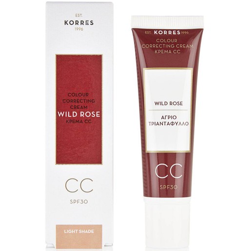 Korres Wild Rose CC Cream Spf30 30ml Korres Wild Rose CC Cream Spf30 30ml
