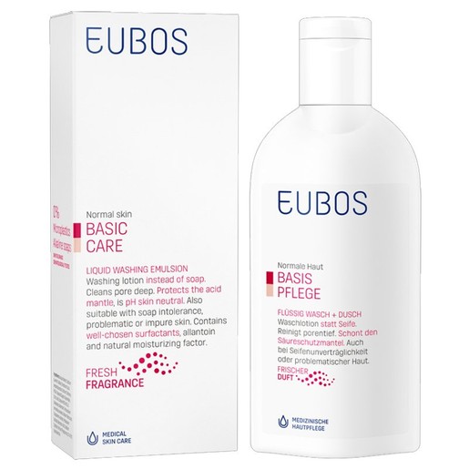 Eubos Liquid Washing Emulsion Red Υγρό Καθαρισμού, για τον Καθημερινό Καθαρισμό και την Περιποίηση Προσώπου και Σώματος Eubos Liquid Washing Emulsion Red Υγρό Καθαρισμού, για τον Καθημερινό Καθαρισμό και την Περιποίηση Προσώπου και Σώματος