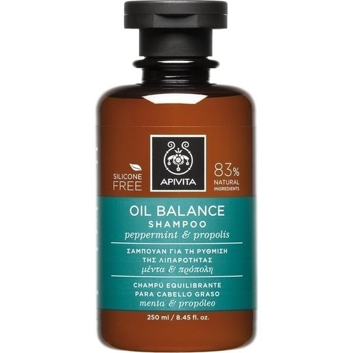Apivita Oil Balance Shampoo Peppermint & Propolis 250ml Apivita Oil Balance Shampoo Peppermint & Propolis 250ml