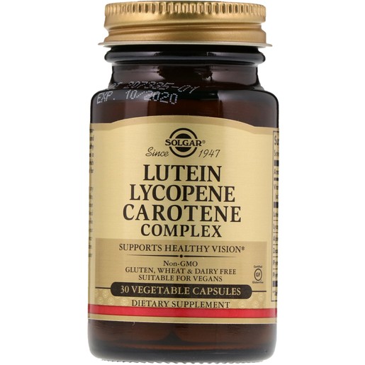 Solgar Lutein Lycopene Carotene Complex 30 veg.caps Solgar Lutein Lycopene Carotene Complex 30 veg.caps