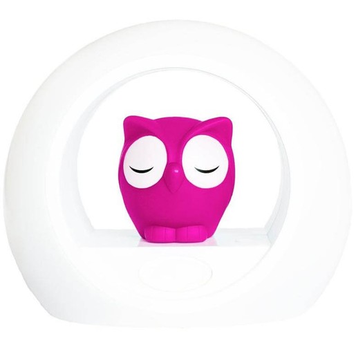 Zazu Lou the Owl Nightlight With Sound Sensor Κουκουβάγια Φωτάκι Νυκτός σε Ροζ Χρώμα, με Αισθητήρα Απενεργοποίησης Zazu Lou the Owl Nightlight With Sound Sensor Κουκουβάγια Φωτάκι Νυκτός σε Ροζ Χρώμα, με Αισθητήρα Απενεργοποίησης