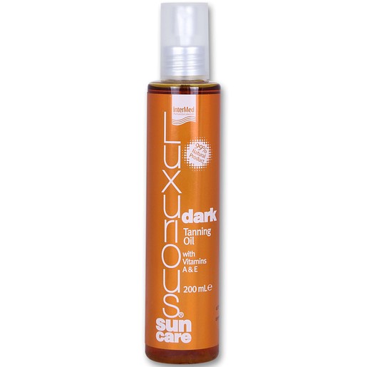 Luxurious Sun Care Dark Tanning Oil 200ml Luxurious Sun Care Dark Tanning Oil 200ml