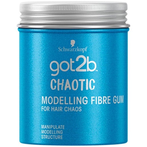 Schwarzkopf Got2b Chaotic Modelling Fibre Gum for Hair Chaos 100ml Schwarzkopf Got2b Chaotic Modelling Fibre Gum for Hair Chaos 100ml