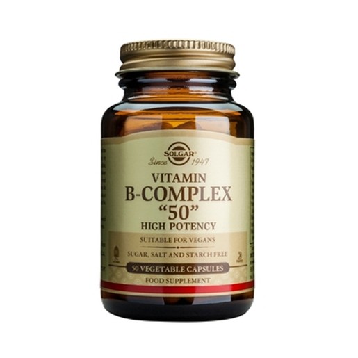 Solgar Formula B-Complex ‘50mg’ veg.caps Solgar Formula B-Complex ‘50mg’ veg.caps