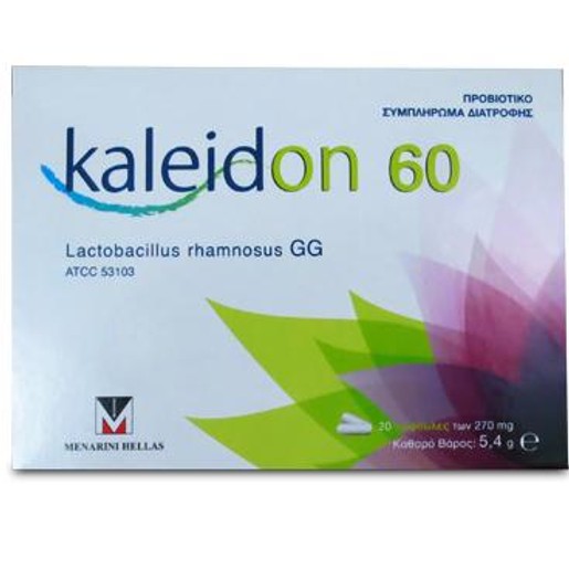 Menarini Kaleidon 60 270mg Προβιοτικό Συμπλήρωμα Διατροφής το Οποίο Συμβάλλει στην Ισορροπία της Χλωρίδας του Εντέρου 20caps Menarini Kaleidon 60 270mg Προβιοτικό Συμπλήρωμα Διατροφής το Οποίο Συμβάλλει στην Ισορροπία της Χλωρίδας του Εντέρου 20caps
