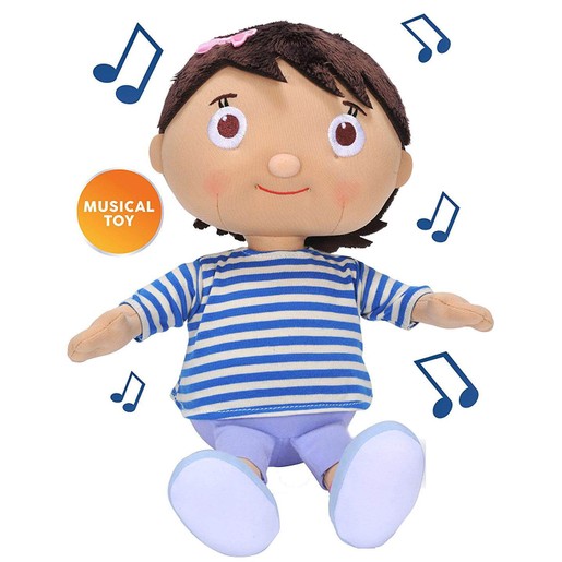 Little Baby Bum Musical Mia Doll Singing Μουσικό Χαρούμενο Κοριτσάκι Λούτρινο Παιχνίδι με 4 Τραγουδάκια Εκμάθησης Little Baby Bum Musical Mia Doll Singing Μουσικό Χαρούμενο Κοριτσάκι Λούτρινο Παιχνίδι με 4 Τραγουδάκια Εκμάθησης