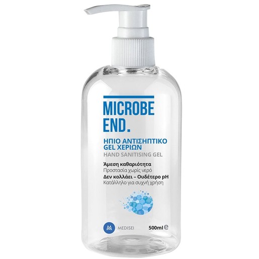 Medisei Microbe End Gel Αντισηπτικό Χεριών 500ml