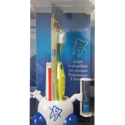 Elgydium Kids 2/6 Παιδική Οδοντόβουρτσα & Elgydium Junior Bubble Οδοντόπαστα 50ml &Δώρο Ειδική Θήκη Μαζί με Κλεψύδρα 3Λεπτών Elgydium Kids 2/6 Παιδική Οδοντόβουρτσα & Elgydium Junior Bubble Οδοντόπαστα 50ml &Δώρο Ειδική Θήκη Μαζί με Κλεψύδρα 3Λεπτών
