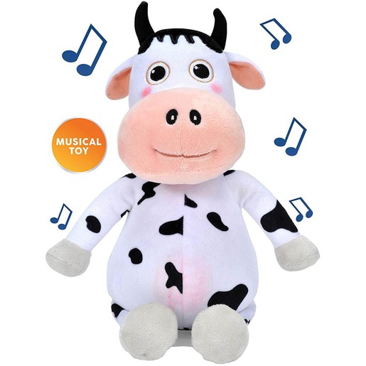 Little Baby Bum Musical Cow Singing Daizy Αγελαδίτσα Μουσική Λούτρινο Παιχνίδι με 4 Τραγουδάκια Εκμάθησης Little Baby Bum Musical Cow Singing Daizy Αγελαδίτσα Μουσική Λούτρινο Παιχνίδι με 4 Τραγουδάκια Εκμάθησης