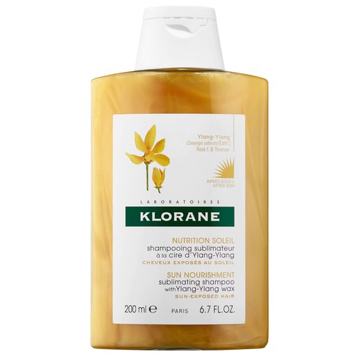 Klorane Shampoo Soin Soleil Ylang Ylang Σαμπουάν Αναδόμησης για Θρέψη & Επανόρθωση Μετά την Έκθεση στον Ήλιο 200ml Klorane Shampoo Soin Soleil Ylang Ylang Σαμπουάν Αναδόμησης για Θρέψη & Επανόρθωση Μετά την Έκθεση στον Ήλιο 200ml