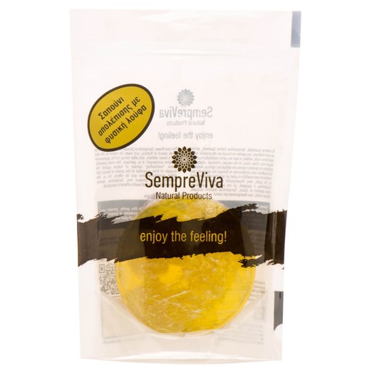 SempreViva Grape & Sponge Soap Σαπούνι Απολέπισης Σταφύλι με Φυσική Λούφα 120gr SempreViva Grape & Sponge Soap Σαπούνι Απολέπισης Σταφύλι με Φυσική Λούφα 120gr