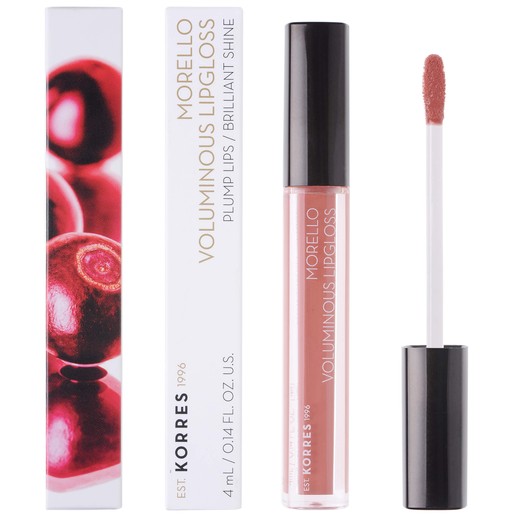 Korres Morello Voluminous Lipgloss Brilliant Shine 4ml Korres Morello Voluminous Lipgloss Brilliant Shine 4ml