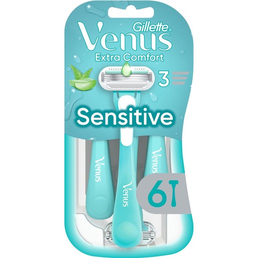 Gillette Venus Extra Comfort Sensitive 6 Τεμάχια