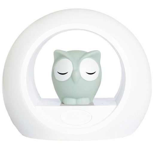 Zazu Lou the Owl Nightlight With Sound Sensor Κουκουβάγια Φωτάκι Νυκτός σε Γκρι Χρώμα, με Αισθητήρα Απενεργοποίησης Zazu Lou the Owl Nightlight With Sound Sensor Κουκουβάγια Φωτάκι Νυκτός σε Γκρι Χρώμα, με Αισθητήρα Απενεργοποίησης
