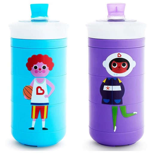 Munchkin Twisty Mix & Match Bite-Proof Sippy Cup Ποτήρι Για Βρέφη & Παιδιά 266ml Munchkin Twisty Mix & Match Bite-Proof Sippy Cup Ποτήρι Για Βρέφη & Παιδιά 266ml
