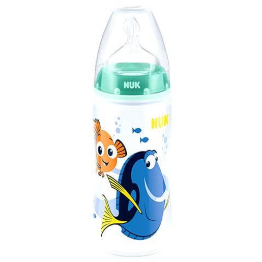 NUK First Choice Plus Disney Μπιμπερό Finding Dory Πόλυπροπυλενίου (ΡΡ) Θηλή Σιλικόνη 300ml NUK First Choice Plus Disney Μπιμπερό Finding Dory Πόλυπροπυλενίου (ΡΡ) Θηλή Σιλικόνη 300ml