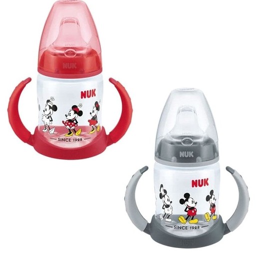 Nuk First Choice Disney Mickey Μπιμπερό Εκπαίδευσης με Ρύγχος Σιλικόνης (6-18 Μηνών) 150ml Nuk First Choice Disney Mickey Μπιμπερό Εκπαίδευσης με Ρύγχος Σιλικόνης (6-18 Μηνών) 150ml