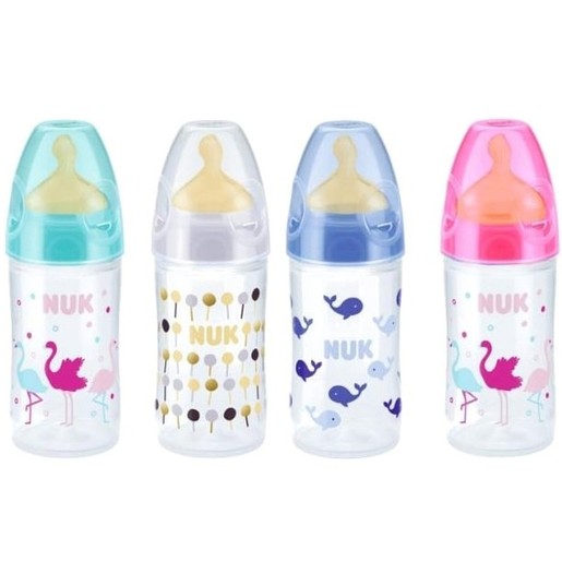 NUK New Classic Μπιμπερό Πολυπροπυλένιο Στενό Σχήμα με Θηλή Καουτσουκ 150ml NUK New Classic Μπιμπερό Πολυπροπυλένιο Στενό Σχήμα με Θηλή Καουτσουκ 150ml