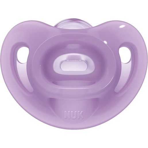 Nuk Sensitive Silicone Soother 0-6m 1 Τεμάχιο - Μωβ