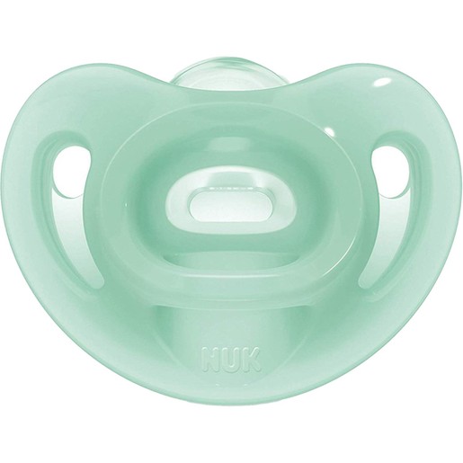 Nuk Sensitive Silicone Soother 0-6m 1 Τεμάχιο - Πράσινο