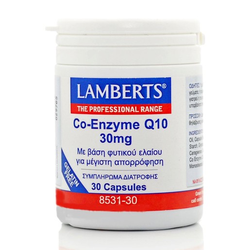 Lamberts Co-Enzyme Q10 30mg Lamberts Co-Enzyme Q10 30mg