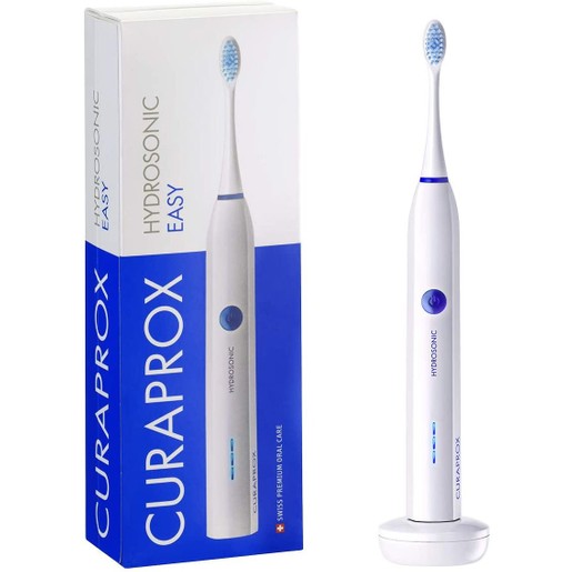 Curaprox Hydrosonic Easy Ηλεκτρική Οδοντόβουρτσα με Τρία Επίπεδα Λειτουργίας 1τμχ Curaprox Hydrosonic Easy Ηλεκτρική Οδοντόβουρτσα με Τρία Επίπεδα Λειτουργίας 1τμχ