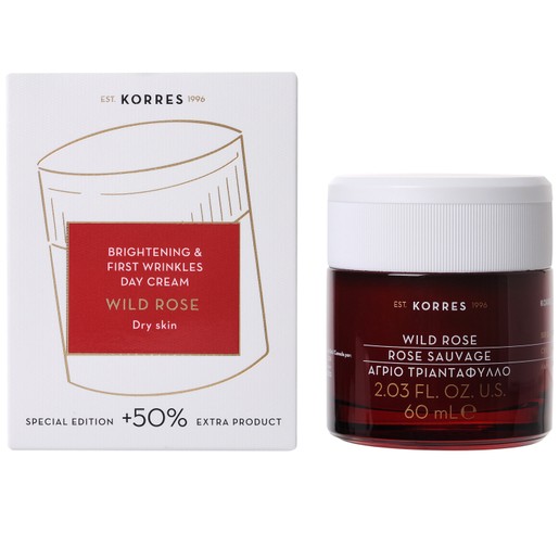 Korres Wild Rose Face Cream 60ml Korres Wild Rose Face Cream 60ml