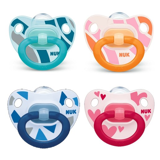 Nuk Happy Days Ορθοδοντική Πιπίλα Σιλικόνης 1 τεμάχιο Nuk Happy Days Ορθοδοντική Πιπίλα Σιλικόνης 1 τεμάχιο