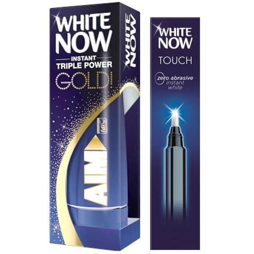 Aim Πακέτο Προσφοράς White Now Touch Στυλό Λεύκανσης 1.95ml & White Now Gold Οδοντόκρεμα για Άμεσα Λευκότερα Δόντια 50ml Aim Πακέτο Προσφοράς White Now Touch Στυλό Λεύκανσης 1.95ml & White Now Gold Οδοντόκρεμα για Άμεσα Λευκότερα Δόντια 50ml
