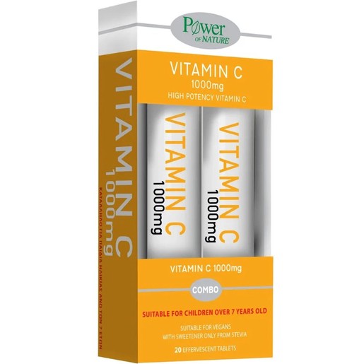Power Health Promo Vitamin C 1000mg, 2x20 Effer.tabs