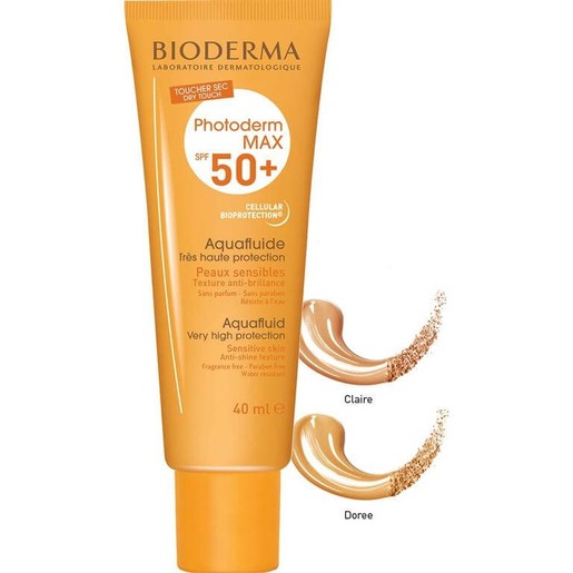 Bioderma Photoderm Max Aquafluide Spf50+ Tinted Cream 40ml Bioderma Photoderm Max Aquafluide Spf50+ Tinted Cream 40ml