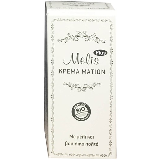 Melis Plus Eye Cream Κρέμα Ματιών Θρέψης, Αντιγήρανσης με Μέλι και Βασιλικό Πολτό 30ml Melis Plus Eye Cream Κρέμα Ματιών Θρέψης, Αντιγήρανσης με Μέλι και Βασιλικό Πολτό 30ml