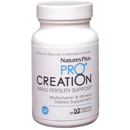 Natures Plus Pro Creation Male Fertility Support Συμπλήρωμα Διατροφής που Βοηθά την Αύξηση Γονιμότητας των Ανδρών 60veg.caps Natures Plus Pro Creation Male Fertility Support Συμπλήρωμα Διατροφής που Βοηθά την Αύξηση Γονιμότητας των Ανδρών 60veg.caps