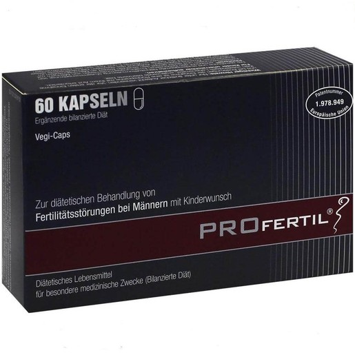Profertil Male Ισχυρό Συμπλήρωμα Διατροφής για την Αντιμετώπιση της Ανδρικής Υπογονιμότητας, Αγωγή 1 Μήνα 60tabs Profertil Male Ισχυρό Συμπλήρωμα Διατροφής για την Αντιμετώπιση της Ανδρικής Υπογονιμότητας, Αγωγή 1 Μήνα 60tabs