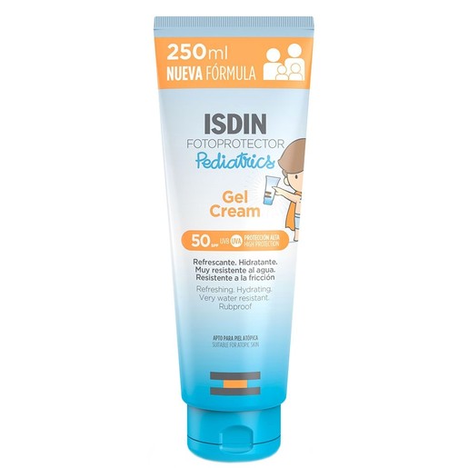Isdin Fotoprotector Pediatrics Gel Cream Spf50+, 250ml