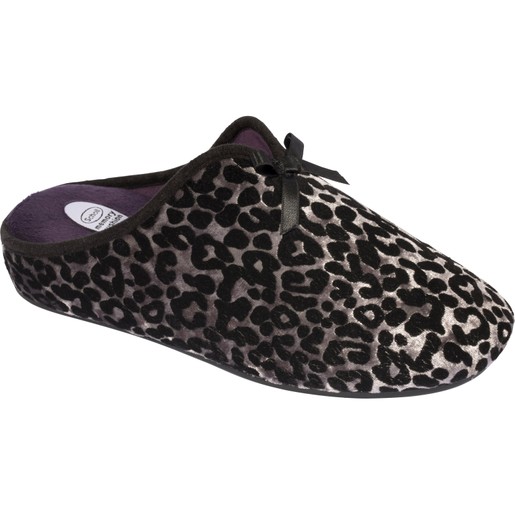 Scholl Shoes Rachele Silver Γυναικείες Παντόφλες σε Leopard Ασημί 1 Ζευγάρι Scholl Shoes Rachele Silver Γυναικείες Παντόφλες σε Leopard Ασημί 1 Ζευγάρι