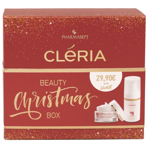 Pharmasept Cleria Beauty Christmas Box Lift Effect Cream Αντιγηραντική για Ώριμες Επιδερμίδες 50ml & Eye Perfection Cream 15ml Pharmasept Cleria Beauty Christmas Box Lift Effect Cream Αντιγηραντική για Ώριμες Επιδερμίδες 50ml & Eye Perfection Cream 15ml