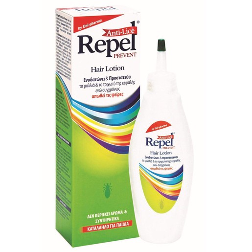 Uni-Pharma Repel Prevent Anti-Lice Hair Lotion Άοσμη Προστασία από τις Ψείρες 200ml Uni-Pharma Repel Prevent Anti-Lice Hair Lotion Άοσμη Προστασία από τις Ψείρες 200ml
