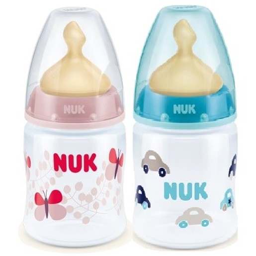 NUK First Choice Plus Μπιμπερό Πολυπροπυλενίου (PP) με Θηλή Καουτσουκ 150ml NUK First Choice Plus Μπιμπερό Πολυπροπυλενίου (PP) με Θηλή Καουτσουκ 150ml