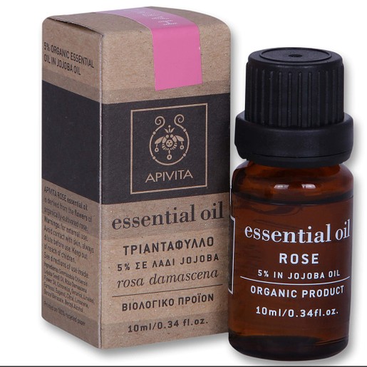 Apivita Essential Oil Rose Τριαντάφυλλο 10ml