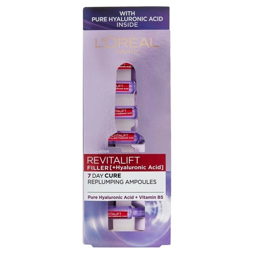 L\'oreal Paris Revitalift Filler Renew Replumping Ampoules With Hyaluronic Acid 7 amps