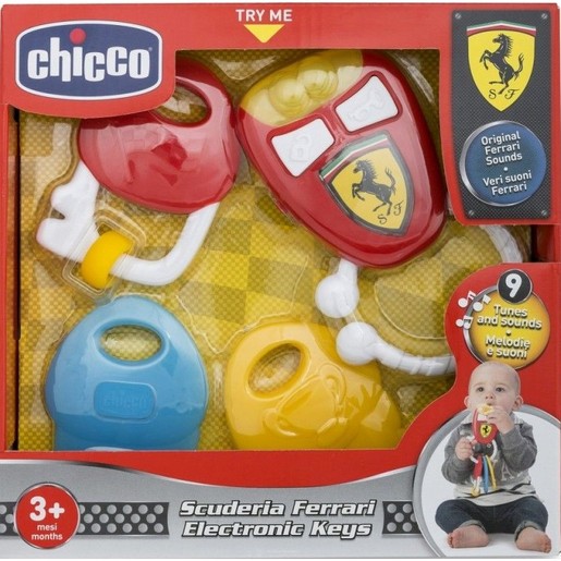 Chicco Κλειδιά με Χειροκίνητες Δραστηριότητες για Ηλικίες 3m+ Chicco Κλειδιά με Χειροκίνητες Δραστηριότητες για Ηλικίες 3m+