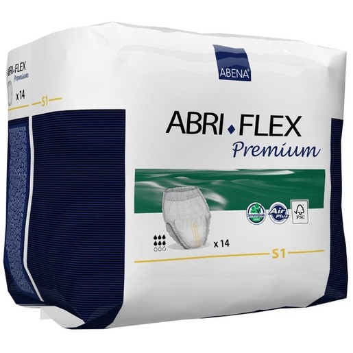 Abena Abri-Flex Σλιπ- Πάνα Ακράτειας 60-90cm Small S1 14τεμάχια Abena Abri-Flex Σλιπ- Πάνα Ακράτειας 60-90cm Small S1 14τεμάχια