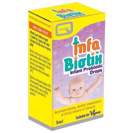 Quest Infabiotix Infant Probiotic Drops Βρεφικά & Παιδικά Προβιοτικά σε Σταγόνες, από 1 Μήνα Έως 3 Ετών 5ml Quest Infabiotix Infant Probiotic Drops Βρεφικά & Παιδικά Προβιοτικά σε Σταγόνες, από 1 Μήνα Έως 3 Ετών 5ml