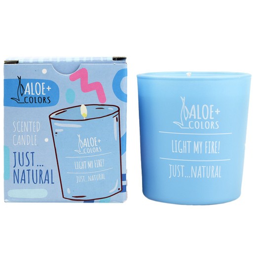 Aloe+ Colors Scented Soy Candle Just Natural 220gr