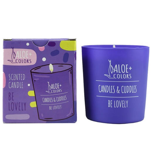Aloe+ Colors Scented Soy Candle Be Lovely 220gr