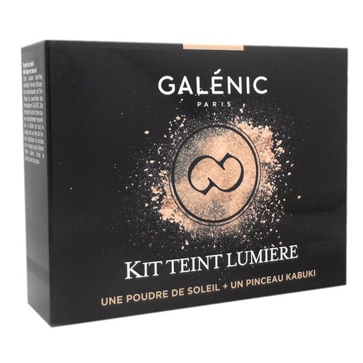 Galenic Kit Teint Lumiere Poudre de Soleil 9,5gr & Δώρο Συλλεκτικό Πινέλο Kabuki Galenic Kit Teint Lumiere Poudre de Soleil 9,5gr & Δώρο Συλλεκτικό Πινέλο Kabuki