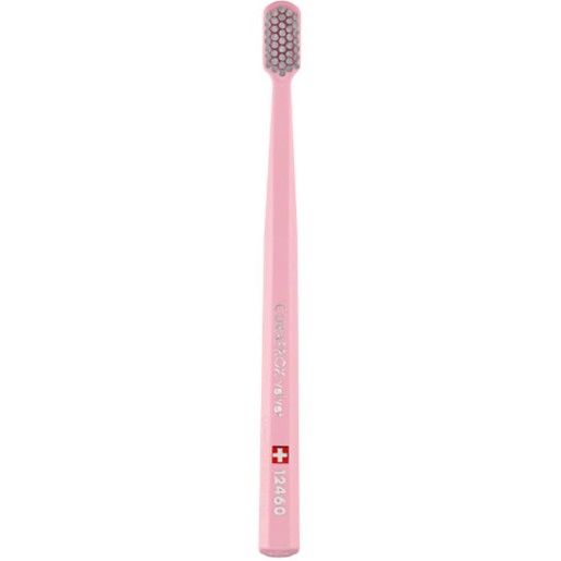 Curaprox CS 12460 Velvet Toothbrush 1 Τεμάχιο - Ροζ / Γκρι
