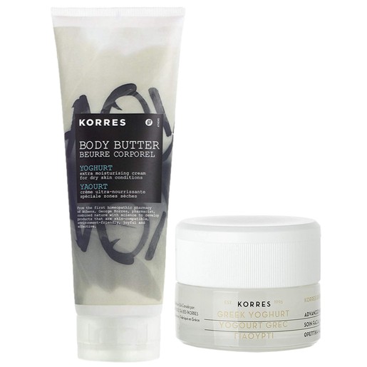 Korres Πακέτο Προσφοράς Head to Toe Collection Greek Yoghurt Θρεπτική Μάσκα Ύπνου 40ml & Body Butter Yoghurt 235ml Korres Πακέτο Προσφοράς Head to Toe Collection Greek Yoghurt Θρεπτική Μάσκα Ύπνου 40ml & Body Butter Yoghurt 235ml
