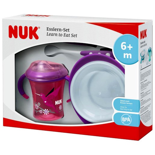 Nuk Εκπαιδευτικό Σετ Φαγητού Nuk Εκπαιδευτικό Σετ Φαγητού